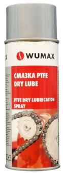 Смазка PTFE DRY LUBE, 400 мл., WUMAХ
