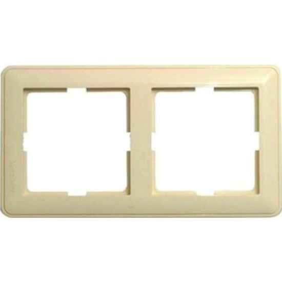 ШЭ 59аква Рамка 2-я КД-2Б-28 (сл.кость)(20шт)