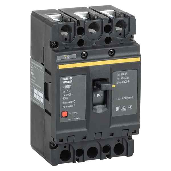 Автомат ВА 88- 32 3п 125А 25кА (С) ИЭК MASTER