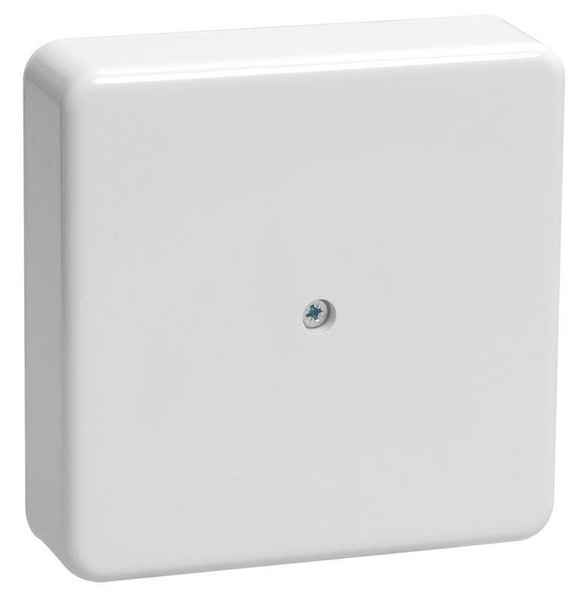 Коробка распаячная КМ41212-01 о/п 75x75x20мм белая (с конт.группой) ИЭК