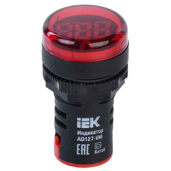 Индикатор значения напряжения AD127-VM ИЭК