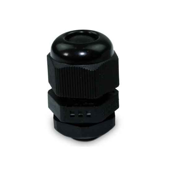 Кабельный ввод ВКД-ПР-М20-12-L9 IP68 черный ГОФРОМАТИК