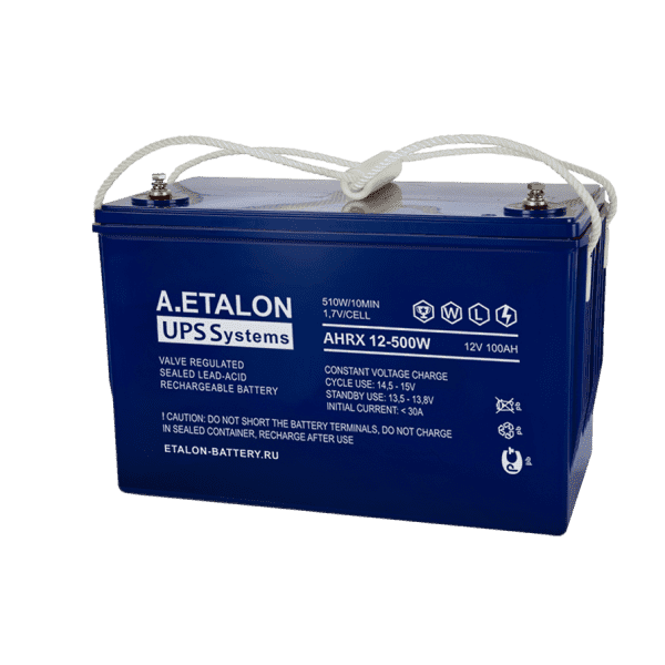 Аккумулятор A.ETALON AHRX 12-500W (100)