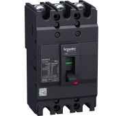 Автоматический выключатель EZC100N3063 EZC100N3063 АВТ. ВЫКЛ. EZC100 18 кА/380 В 3П3T 63 A Schneider