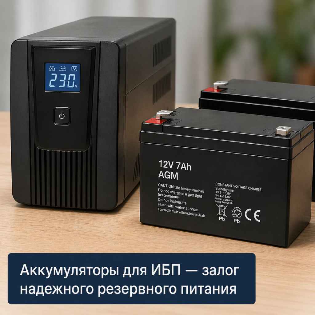 Эксплуатация аккумулятора для ИБП<