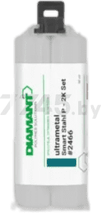 Состав ремонтный металлополимер Diamant 2466 Steel smart P, 2К, 500г