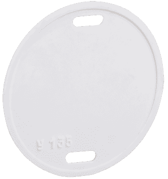 Бирка кабельная У135 (круг 55мм) (100шт/уп) ИЭК