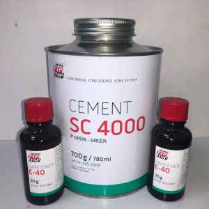 Клей Cement SC 4000, 700 гр. Черный с отвердителем