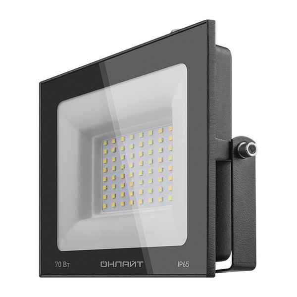 Прож. ЛЕД  70Вт 6К бел.5600Лм OFL-70-6K-WH-IP65-LED ОНЛАЙТ 90138