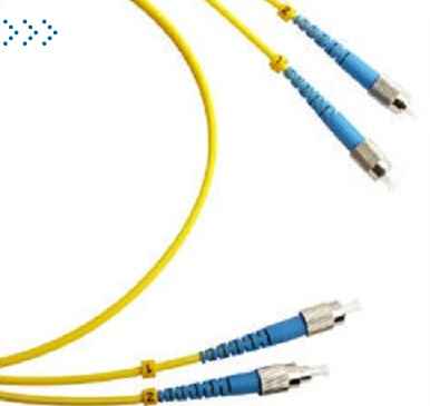 Патч-корд оптический TWT, PVC, дуплексный, FC/APC-FC/UPC, SM OS2, 2.0 м