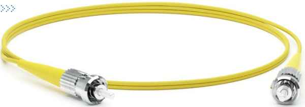Патч-корд оптический TWT, PVC, симплексный, ST/UPC-ST/UPC, SM OS2, 3.0 м