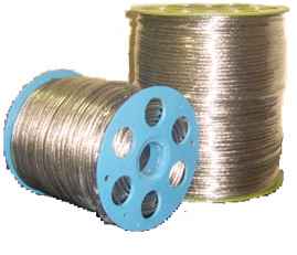 Трос металлополимерный  ПР-10,0 кратно 10м!