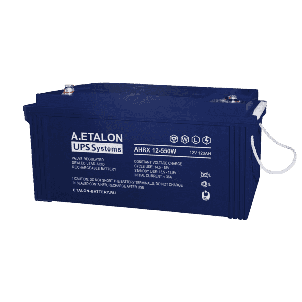 Аккумулятор A.ETALON AHRX 12-550W (120)