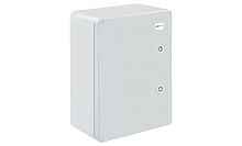 Щит навесной 500X400X175мм (ВхШхГ) с монт. панелью 445X335мм (ВхШ), с комплектом крепления на стену, дверь прозрачная, IP65, поликарбонат