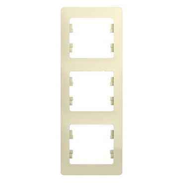 ШЭ Глосса Рамка 3-я верт.   GSL000207 (беж) (15шт/уп)