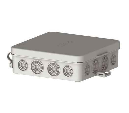 Коробка расп. о/п 103x103x32 IP54 16ввода с крыш. с мембр. уплотн. HEGEL КР2504-И (50шт/уп)