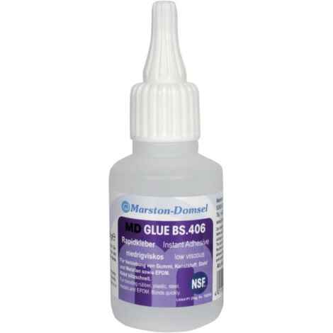 Моментальный клей MD-GLUE BS.406 Flasche низкой вязкости 20г