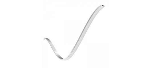 Профиль GAL-GLS-2000-6-175 гибкий (2м профиль+2м рассеиватель+2заглушки+4 скобы) General 523400