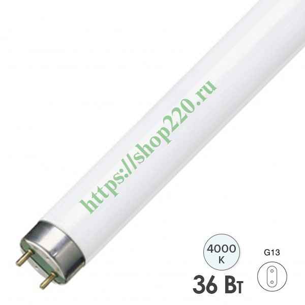 Лампа люм. 36W G13 4К 36W/840 ФС