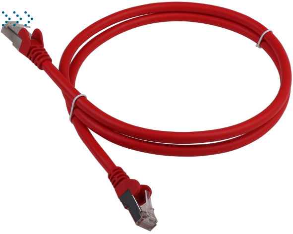 Патч-корд LANMASTER LSZH FTP кат.6, 2.0 м, красный