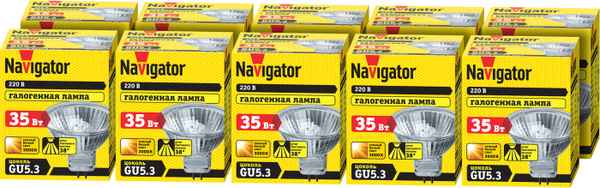 Лампа галог. рефл. 35W 230V  GU5.3  JCDR Navigator 94 205