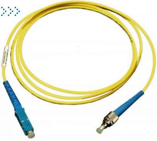 Патч-корд оптический TWT, PVC, симплексный, SC/UPC-FC/UPC, SM OS2, 3.0 м