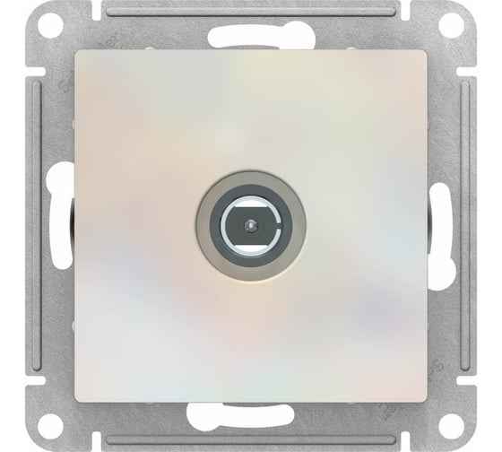 ШЭ Атлас Роз.TV коннектор меxанизм, (б/рамки, жемчуг) ATN000493 (10шт/уп)