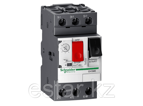 Автоматический выключатель GV2ME08 АВТ. ВЫКЛ С КОМБ. РАСЦЕП.2,5-4А Schneider