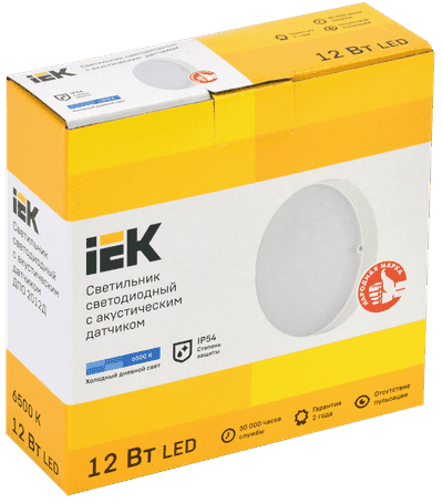 ДПО 12Вт (круг) 6500К  GSMCL-014-12  Bamboo  12Вт  4000K 780Лм 190*218*55мм  без пульта General