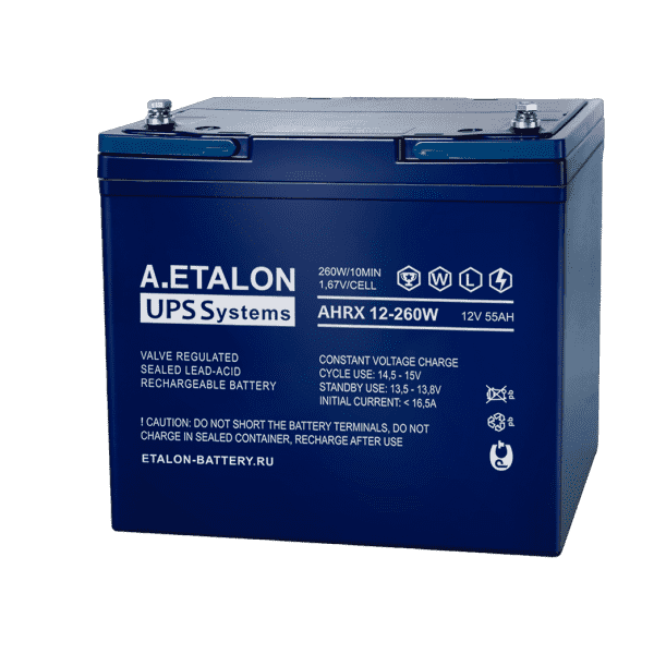 Аккумулятор A.ETALON AHRX 12-260W (55)
