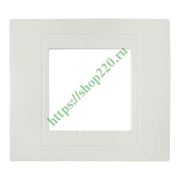 ШЭ Уника Рамка 1-я (белый xамелеон) MGU6.002.18 (20шт/уп)