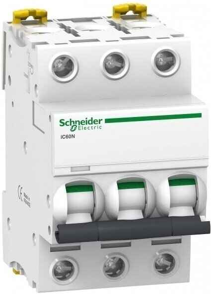 Автоматический выключатель A9F78410 АВТ. ВЫКЛ.iC60N 4П 10A B Schneider