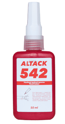 Герметик резьбовой Altack 542, для мелкой резьбы, 50 мл