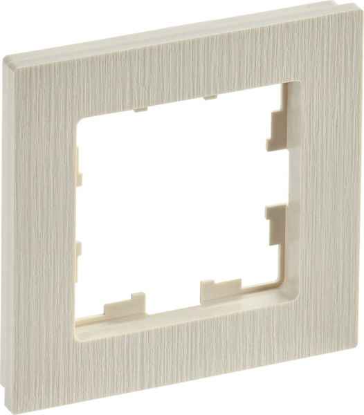 ИЭК Брайт Рамка  1-я РУ-1-БрКр беж. IEK
