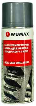 Высокотемпературная смазка для зубчатых передач 400 °С с MOS2, 400 мл., WUMAX