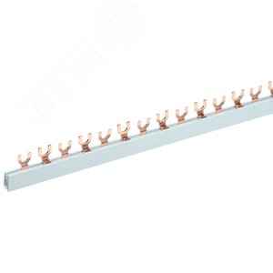 Шина соединит.FORK (вилка) 2ф. 63А (дл.1м.) (ИЭК)