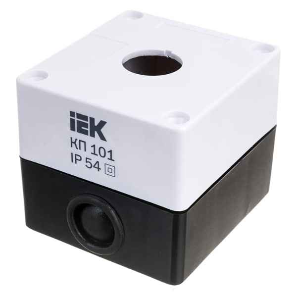 Корпус  КП 101 для кнопок 1 место (белый )