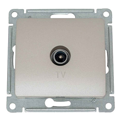 ШЭ Глосса Роз.TV оконечная 1DB (платина, б/рамки) GSL001291 (10шт/уп)