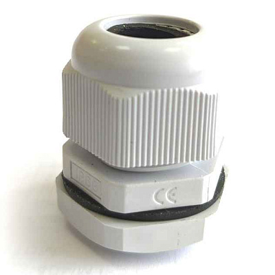 Сальник PG 25 пластик (15-21мм) IP68 серый ГОФРОМАТИК