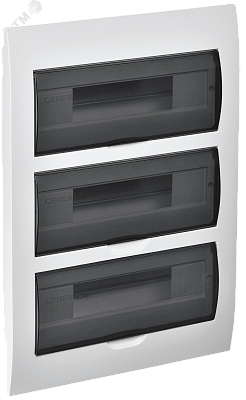 БОКС  ЩРВ-П (пласт.)36 мод.встр. (503x342x102) GENERICA