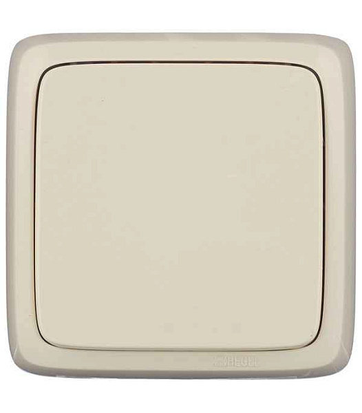 xегель Альфа Выкл. о/у 1кл с изол.пл. (250В, 10А) белый ВА10-113