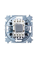 ШЭ Глосса Перекл. перекрестный 1кл. с/у (антрацит, б/рамки) GSL000771 (20шт/уп)