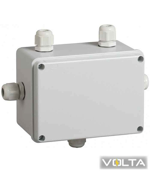 Коробка распаячная КМ41330 о/п 100x100x50 (5вводов) IP55 ИЭК