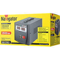 Стабилизатор напряжения NVR-RF1-1500 Navigator 61 767 (переносн.)