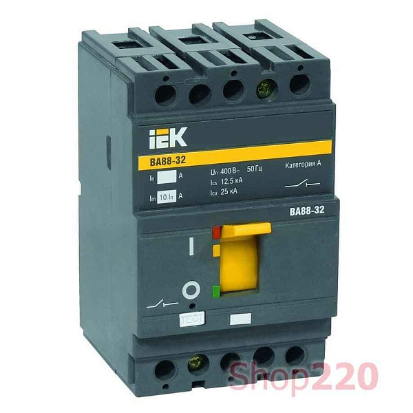 Автомат ВА 88- 32 3п  80А 25кА (С) ИЭК