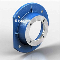 Цилиндрический мотор-редуктор AF253-53.41-FC-M1-5-P80B14 INNOVARI