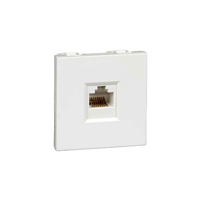 ШЭ В45 РИН-144Т-б Роз.тлф.в каб.-канал (белый) (50шт./уп)