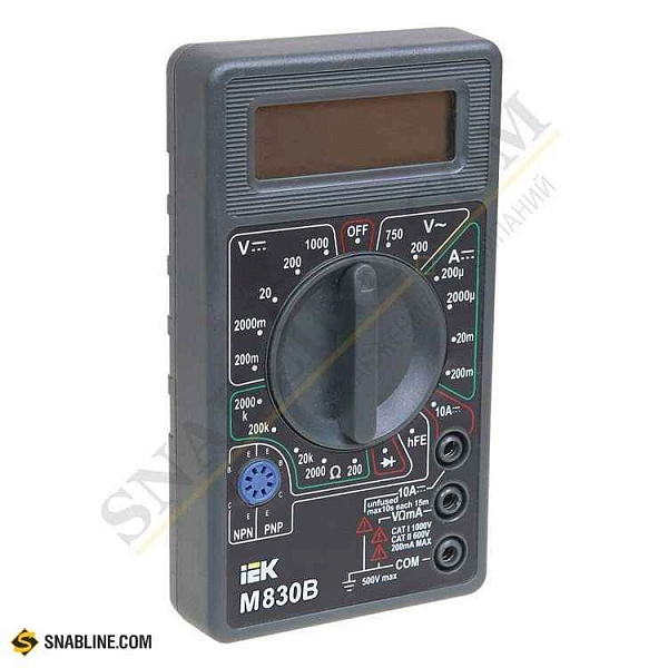 Мультиметр цифровой  Universal M830B  ИЭК