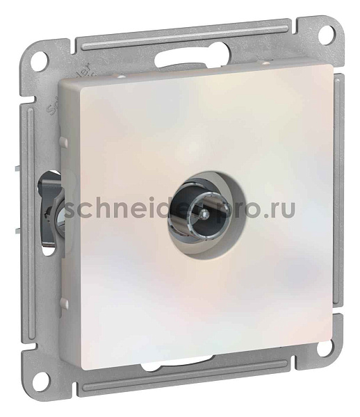 ШЭ Атлас Роз.TV оконечная 1DB, (б/рамки, жемчуг) ATN000491 (10шт/уп)