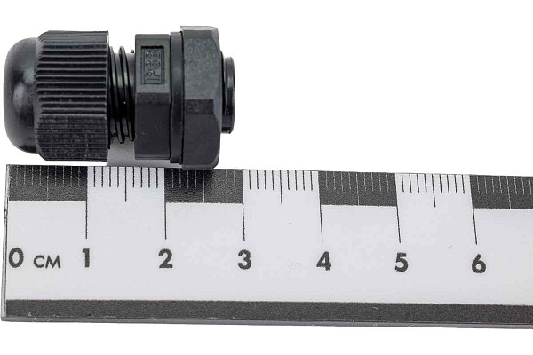 Сальник MG 12 пластик (3-6,5 мм) IP68 серый ГОФРОМАТИК